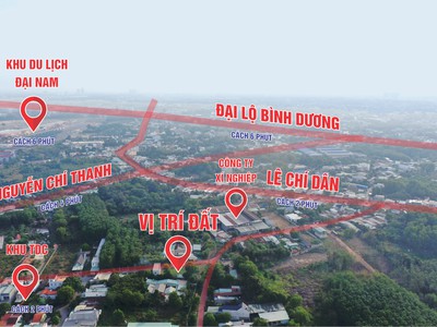 Chính chủ chỉ duy nhất 1 lô đất thổ cư giá rẻ ngay Tân An, TDM, cách Đại Nam 500m 3