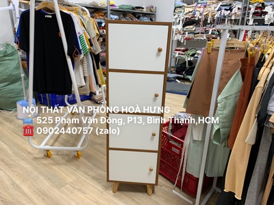 Tủ locker mini 4 cánh màu sồi cao 130cm, 850k , free ship hcm 5