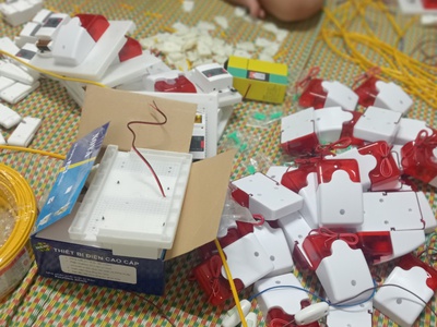Thiết bị báo cháy liên gia không dây 1