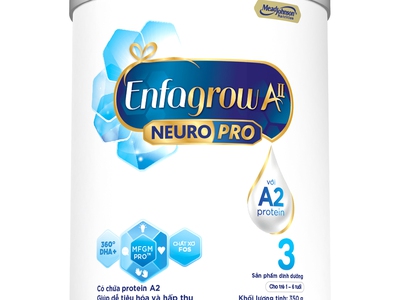 Sữa Enfagrow A2 Neuropro 3 dành cho trẻ mấy tuổi 0