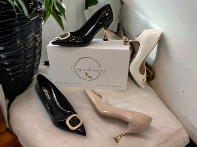 Giày xinh Luxery, giày cao gót công sở dự tiệc dành cho nữ 1