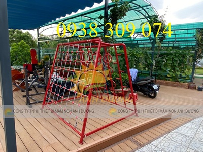 Thang leo vận động dành cho bé, thang leo khu vui chơi 5