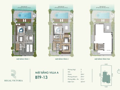 Duy nhất 1 căn giá tốt nhất Dự án Regal Victoria - Biệt thự đảo ngọc view sông Đà Nẵng 0