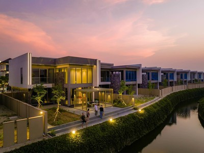 Bán biệt thự Vườn 430m2 có nhà 2,5 tầng cao cấp, sát sông, cách biển 800m 4