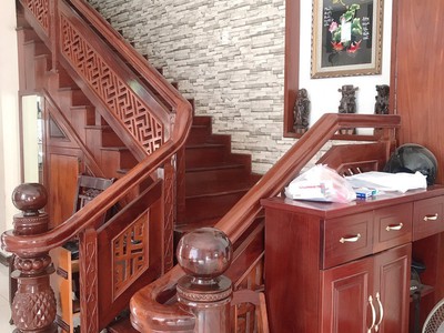 Nhà diện tích khủng   nội thất gỗ   thuoc phường trường thọ, tp thủ đức. mặt tiền đường lớn cho 1