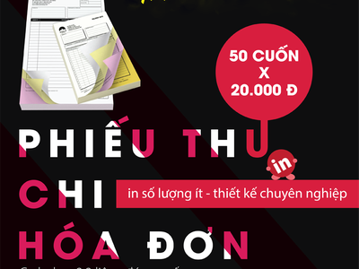 Ưu đãi T.05,Tặng kèm 5 hộp namecard khi In ấn phẩm văn phòng. 1