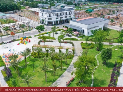 Đất nền sổ đỏ ngay thành phố mới bình dương chỉ 410  triệu 1 nền giá rẻ hơn thị trường. 1