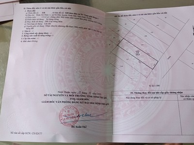 Bán 3 lô  đất tại xã tri hải, huyện ninh hải, ninh thuận 1