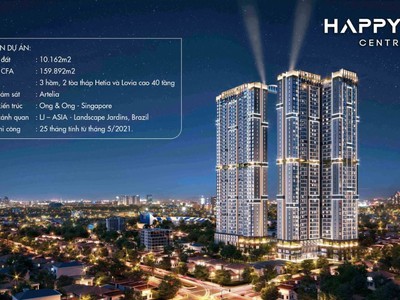 Căn hộ cao cấp happy one central mang phong cách singapore giữa lòng thủ dầu một, bàn giao nội thất 0