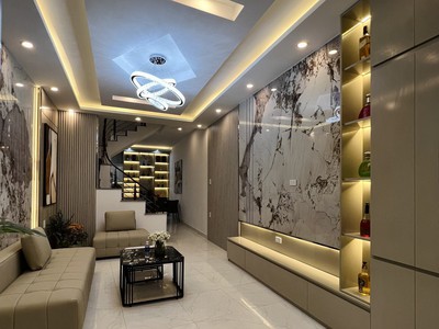 Bán nhà phố 213 thiên lôi, diện tích 44m 3 tầng, sân trước cực rộng, giá 2.19 tỉ nhà đẹp 1