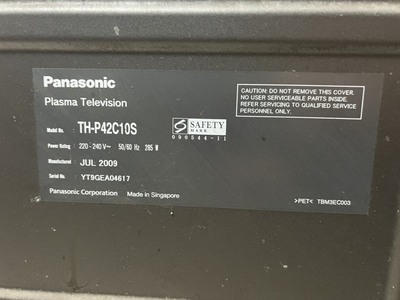 Bán xác Tivi panassonic th-p42c10s 0