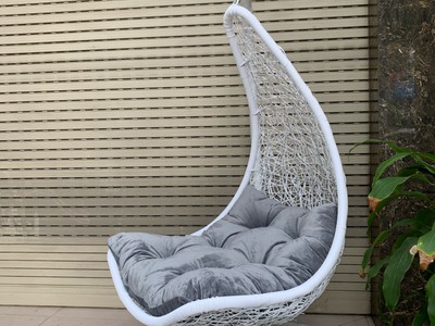 Ghế xích đu nhựa giả mây 4