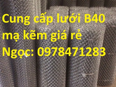 Báo giá lưới B40, lưới hàng rào B40, lưới thép B40 mạ kẽm giá rẻ. 6