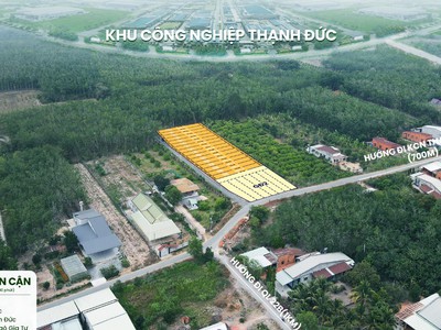   Chỉ với 336 triệu sở hữu ngay đất nền full thổ cư chỉ cách KCN Thạnh Đức 1km  3