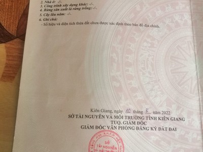 Tỉnh kiên giang, chính chủ bán nhà mặt tiền khu phố lò bom, huyện kiên lương 2