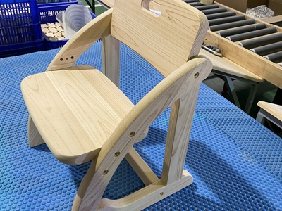 Ghế gỗ Hinoki cho bé 2