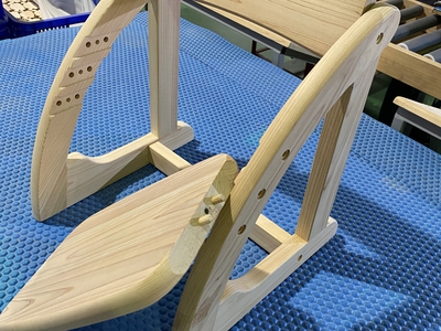 Ghế gỗ Hinoki cho bé 3