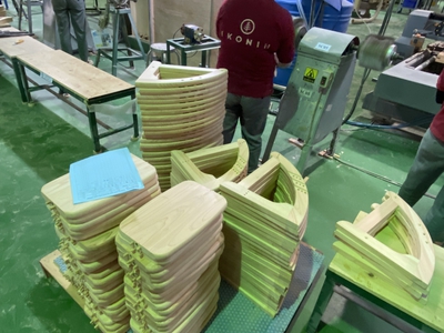 Ghế gỗ Hinoki cho bé 5