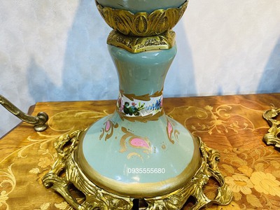 Giao lưu đôi bình đồng gốm cổ 2