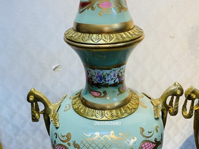 Giao lưu đôi bình đồng gốm cổ 5