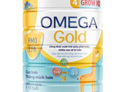 Sữa Omega Gold Grow IQ 900gr 0