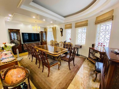 Siêu biệt thự tân cổ điển, bán đảo linh đàm, vip, lá phổi xanh thành phố, 275m2 5t, mt 13.6m   70 2