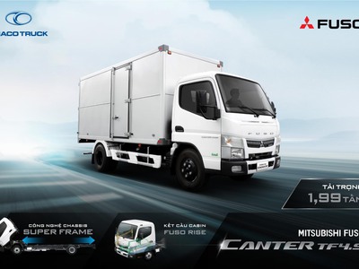 Xe tải 2 tấn - Xe tải Nhật Bản - Xe tải Mitsubishi Fuso Canter TF4.9 2