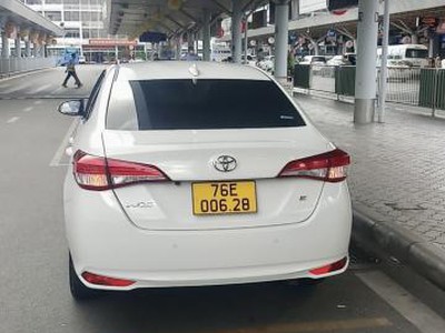 Toyota vios 2022 trắng đã lăn bánh 7 tháng 2