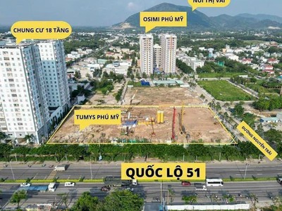 Mở bán 500 căn hộ phú mỹ - mặt tiền ql 51 giai đoạn 1 chính sách ưu đãi dành cho khách hàng 0