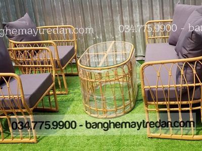 6 lý do nên chọn bàn ghế chất liệu nhựa giả mây để ngoài trời 0