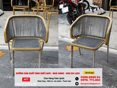Sóc Trăng  Bàn ghế nhựa giả mây giá rẻ cho quán cafe, nhà hàng 2