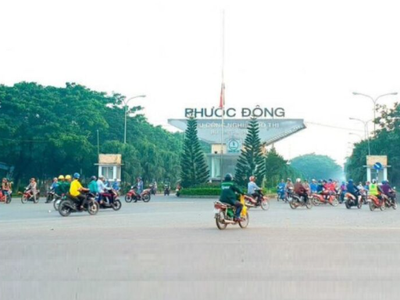 Lô đất sổ sẵn, mặt tiền 9m KCN Phước Đông giá 707tr/lô diện tích 203m2 1