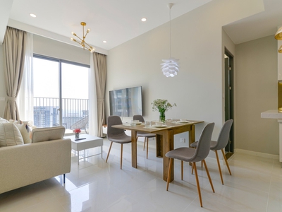 Căn hộ Masteri An Phú tầng cao view đón gió mát, đầy đủ nội thất. 1