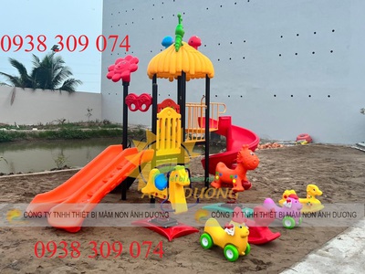 Cầu trượt liên hoàn nhiều mẫu dành cho trẻ em, khu vui chơi 5