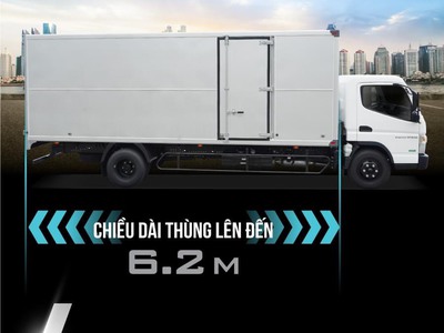 Xe tải 5 tấn - Xe tải Nhật Bản - Xe tải Mitsubishi Fuso Canter TF8.5L 7