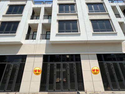 Bán liền kề 3.5 tầng Ecopark trục chính Lê Duẩn cạnh chung cư, TP HD, 120m2, mt 6m, 2 mặt đường 0