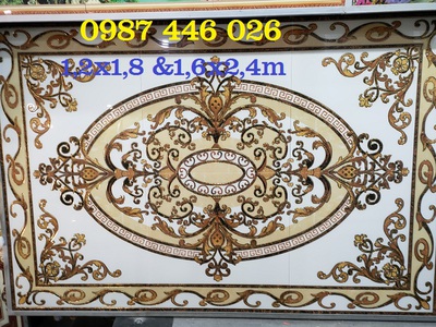 Gạch trang trí thảm gạch nền phòng khách HP973 1