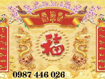 Gạch tranh ốp tường phòng thờ HP933 7