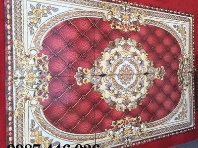 Gạch trang trí thảm gạch nền phòng khách HP973 2