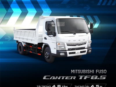 Xe tải ben 5 tấn - Xe tải Nhật Bản - Xe tải Mitsubishi Fuso Canter TF8.5 0