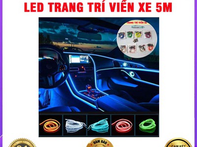 Lắp led trang trí viền xe 5m uy tín tại TPHCM 0