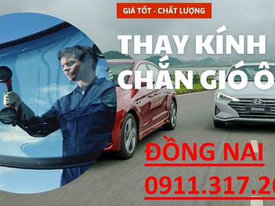 Kính ô tô xịn - Ráp phát ăn luôn tại Đồng Nai 0911.317.233 1