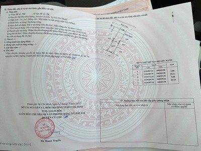 Bán lô đất cách chợ Phú Hoà Đông 1km coa thổ cư mt đường 12m Củ Chi 6