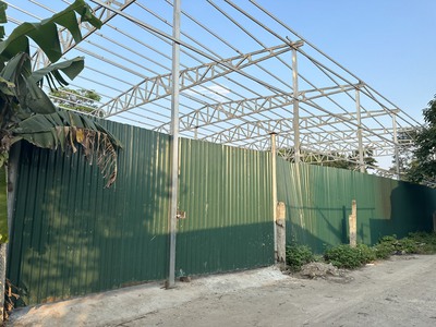 Cho thuê nhà xưởng công nghiệp   Tôn lạnh cao 6m ở QHR. DT từ 200m   600m đường xe 5 tấn 0