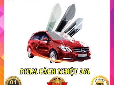 Dán phim cách nhiệt 3M tại Thanh Bình Auto 0