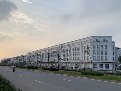 Cho thuê shophouse Avenue Garden - Mặt đường Tây Thăng Long 0