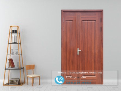 Cửa thép vân gỗ tại Phan thiết 1