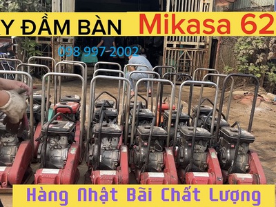 Máy đầm bàn nhật cũ chạy xăng giá tốt 0