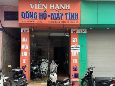 Cho thuê mặt bằng kinh doanh 40 m phố phạm hồng thái 2