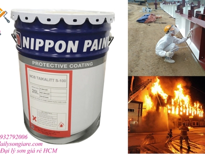 Sơn chống cháy Nippon Taikalitt S-100 0